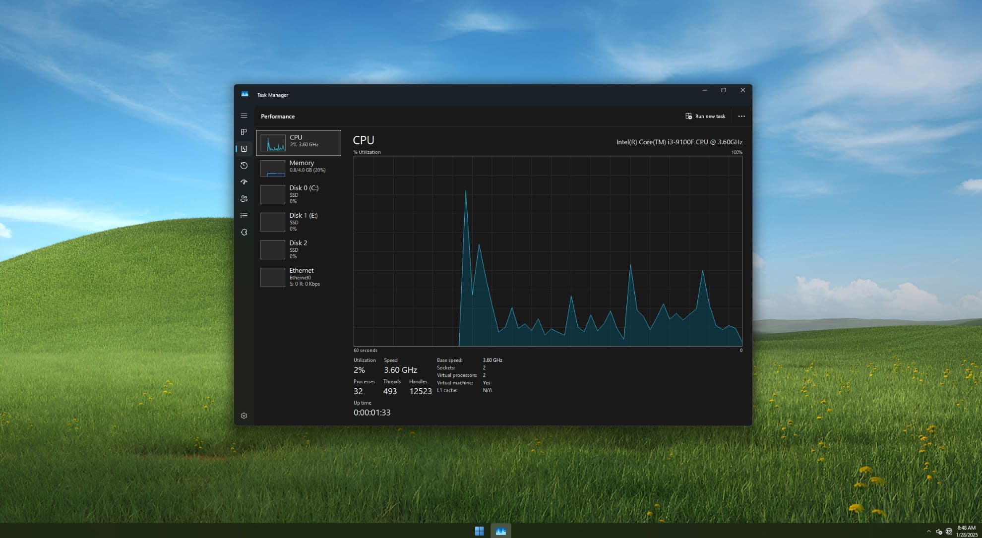 Atom OS Interface